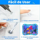 Tapete Aquático Sensorial – Estimula o Desenvolvimento do Bebê com Diversão e Segurança